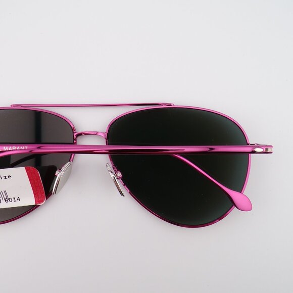 Isabel Marant Colorful Gradient Mirror Aviator Shades, Bright Metallic IM0011 - Picture 11 of 16